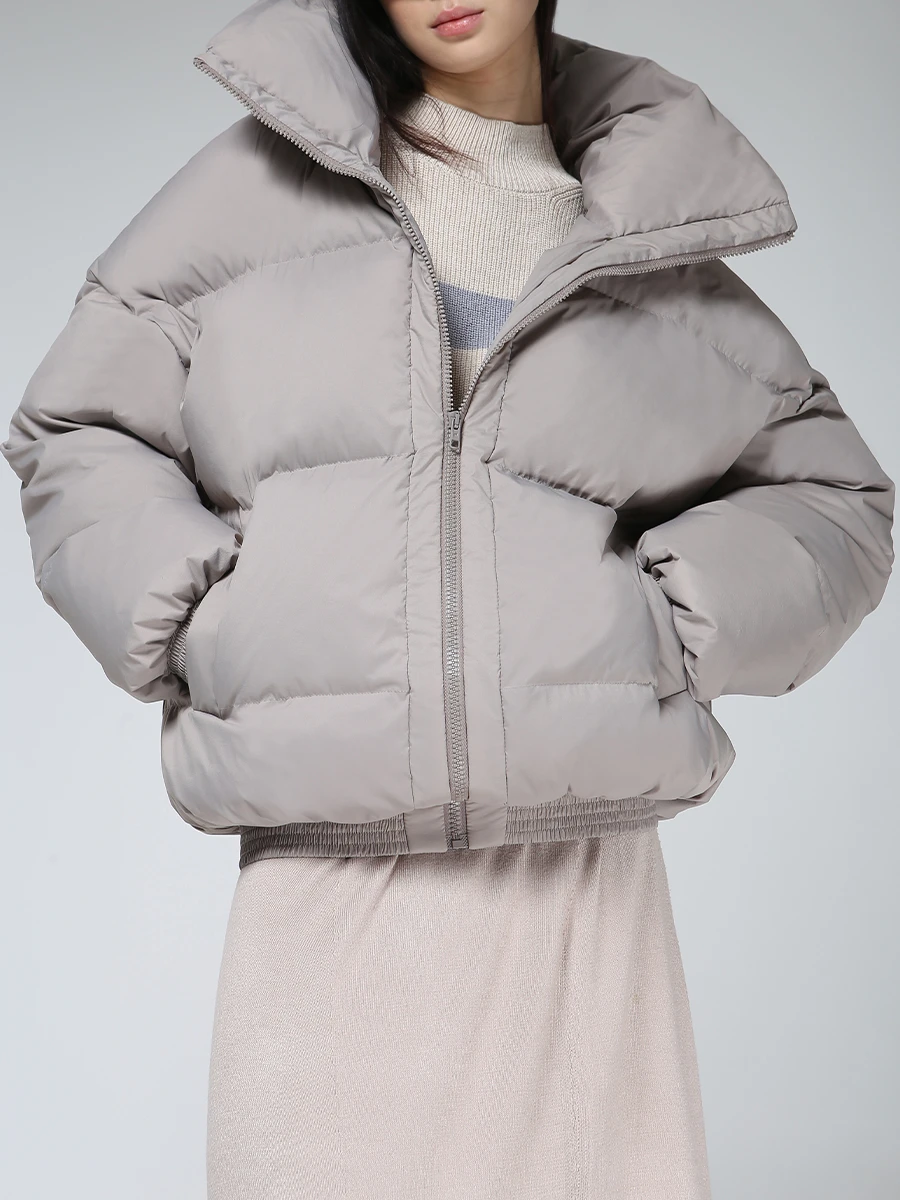 Пуховик стеганый