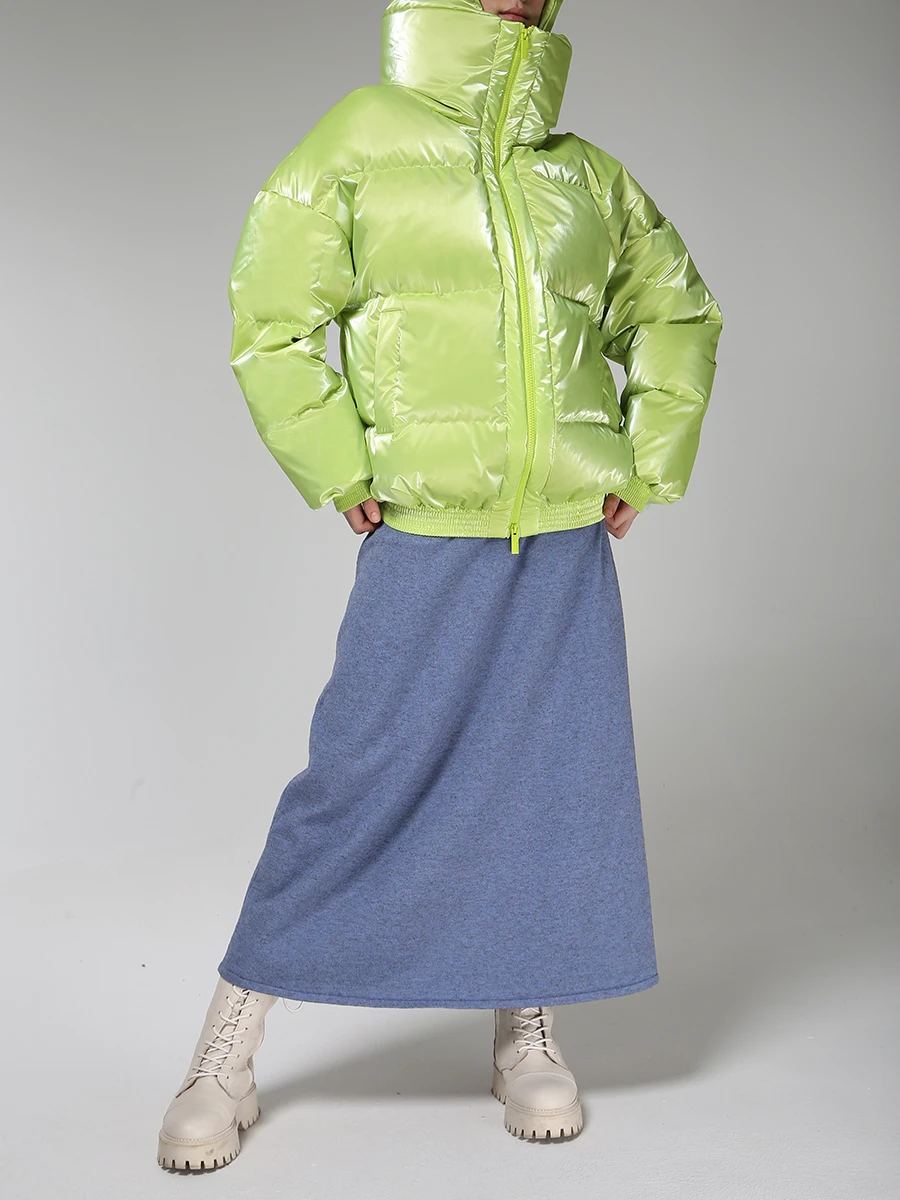 Пуховик стеганый