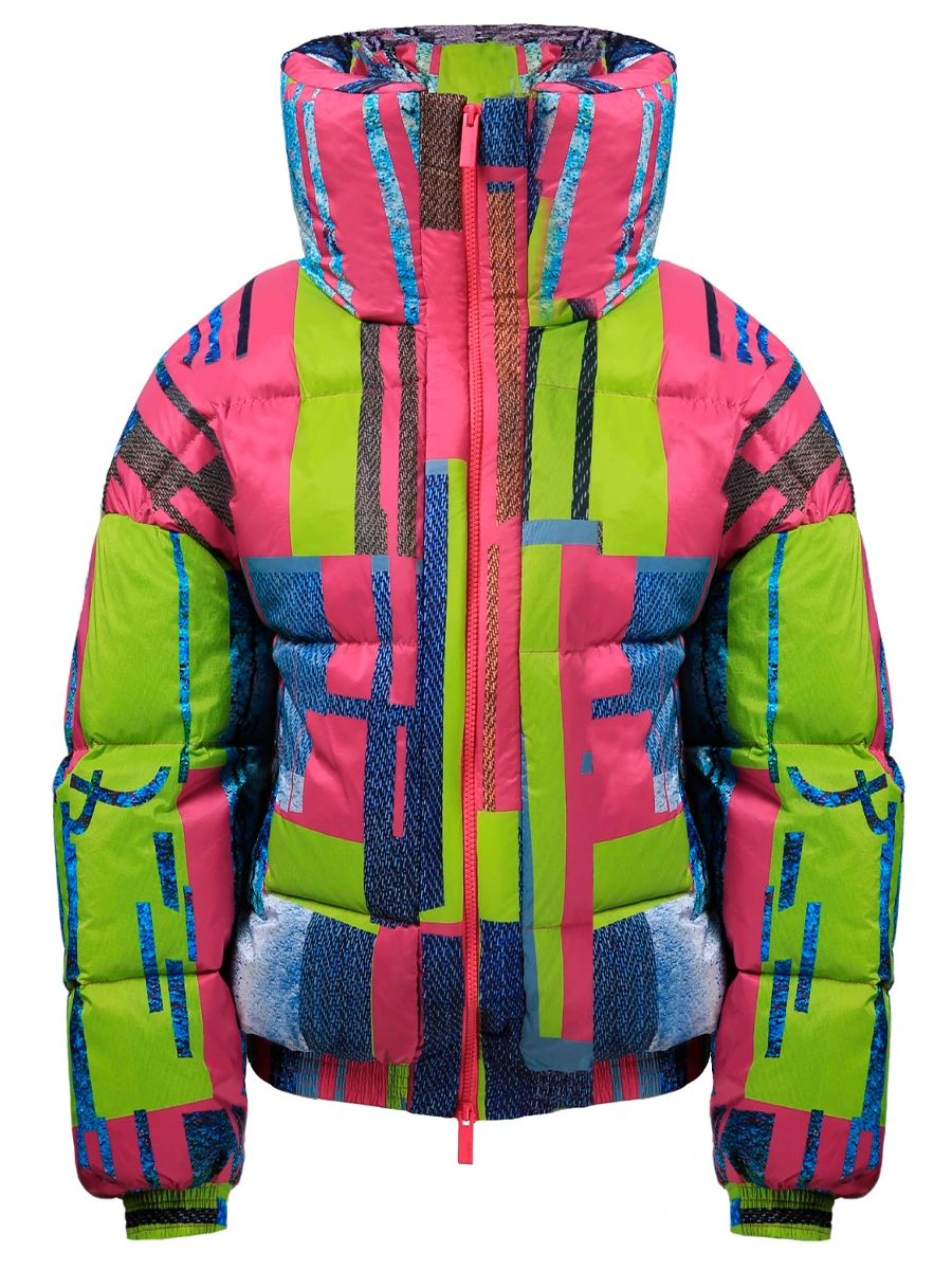 Пуховик стеганый