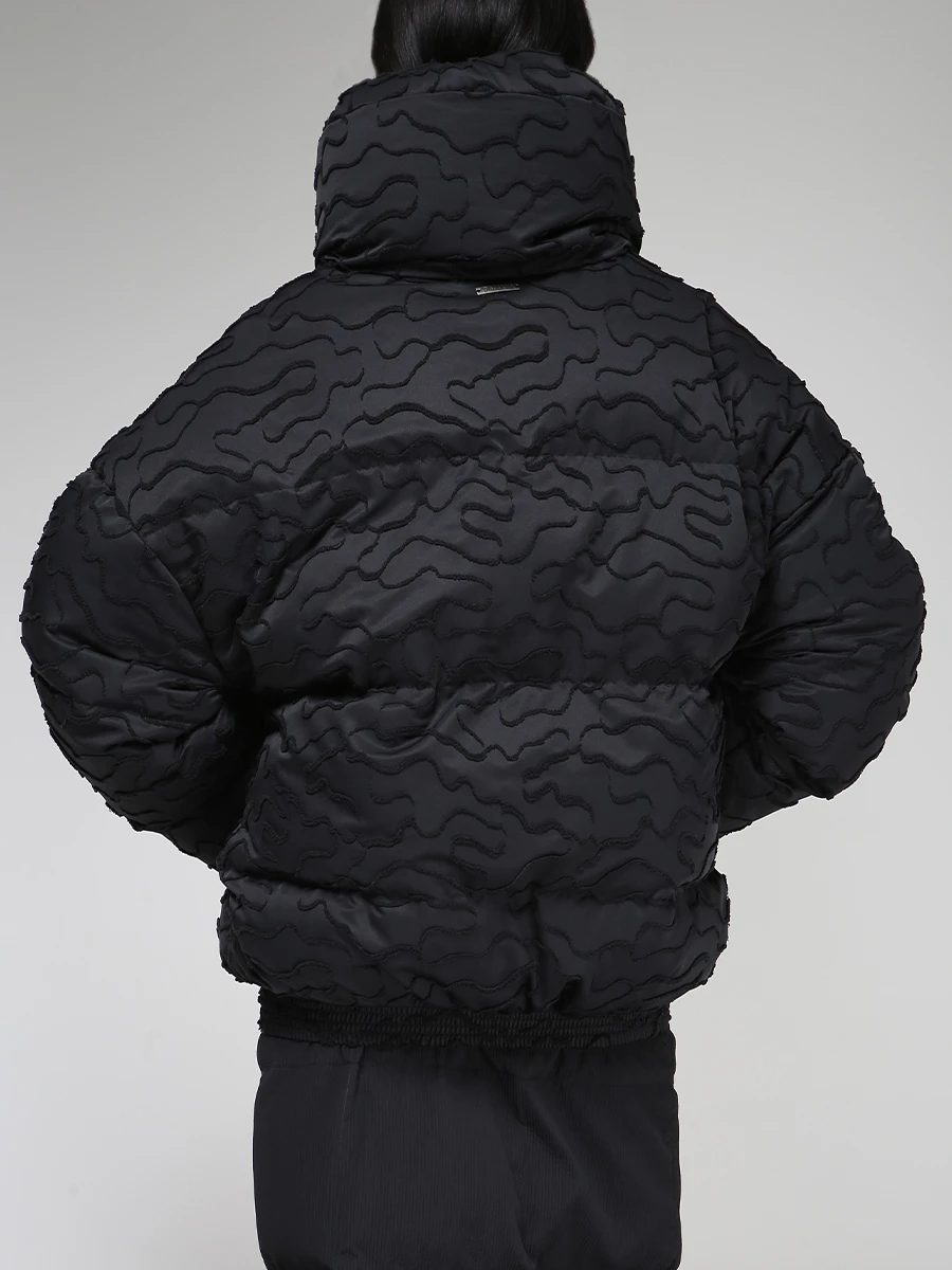 Пуховик стеганый