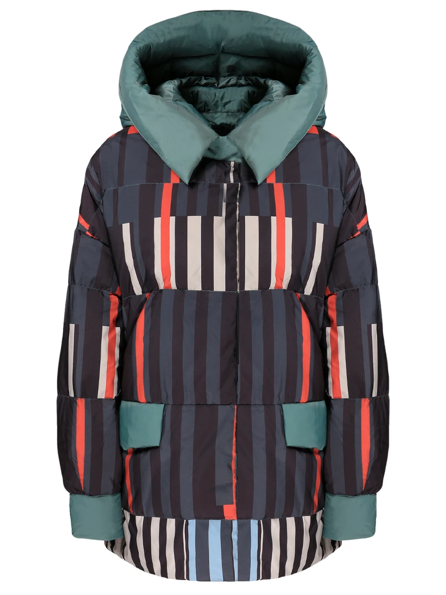 Пуховик стеганый