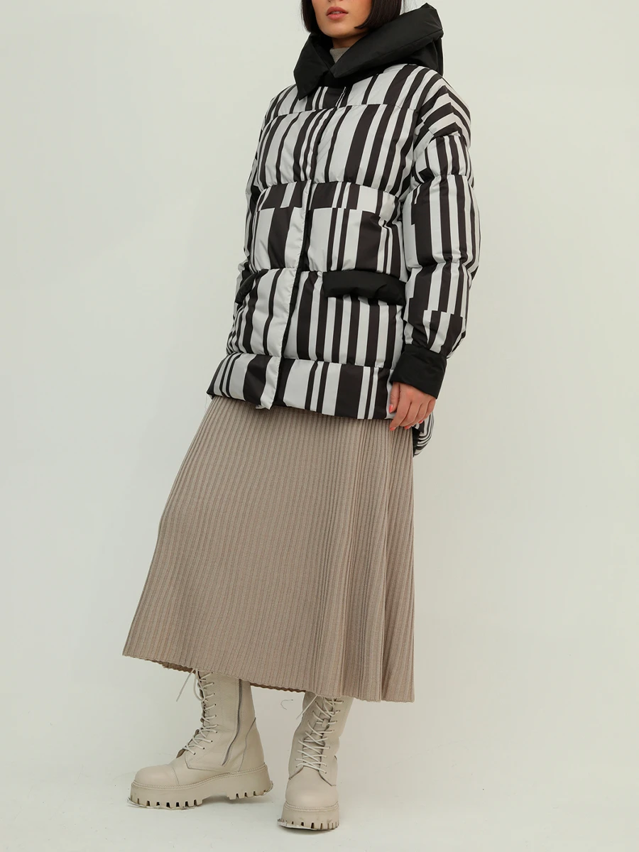 Пуховик стеганый