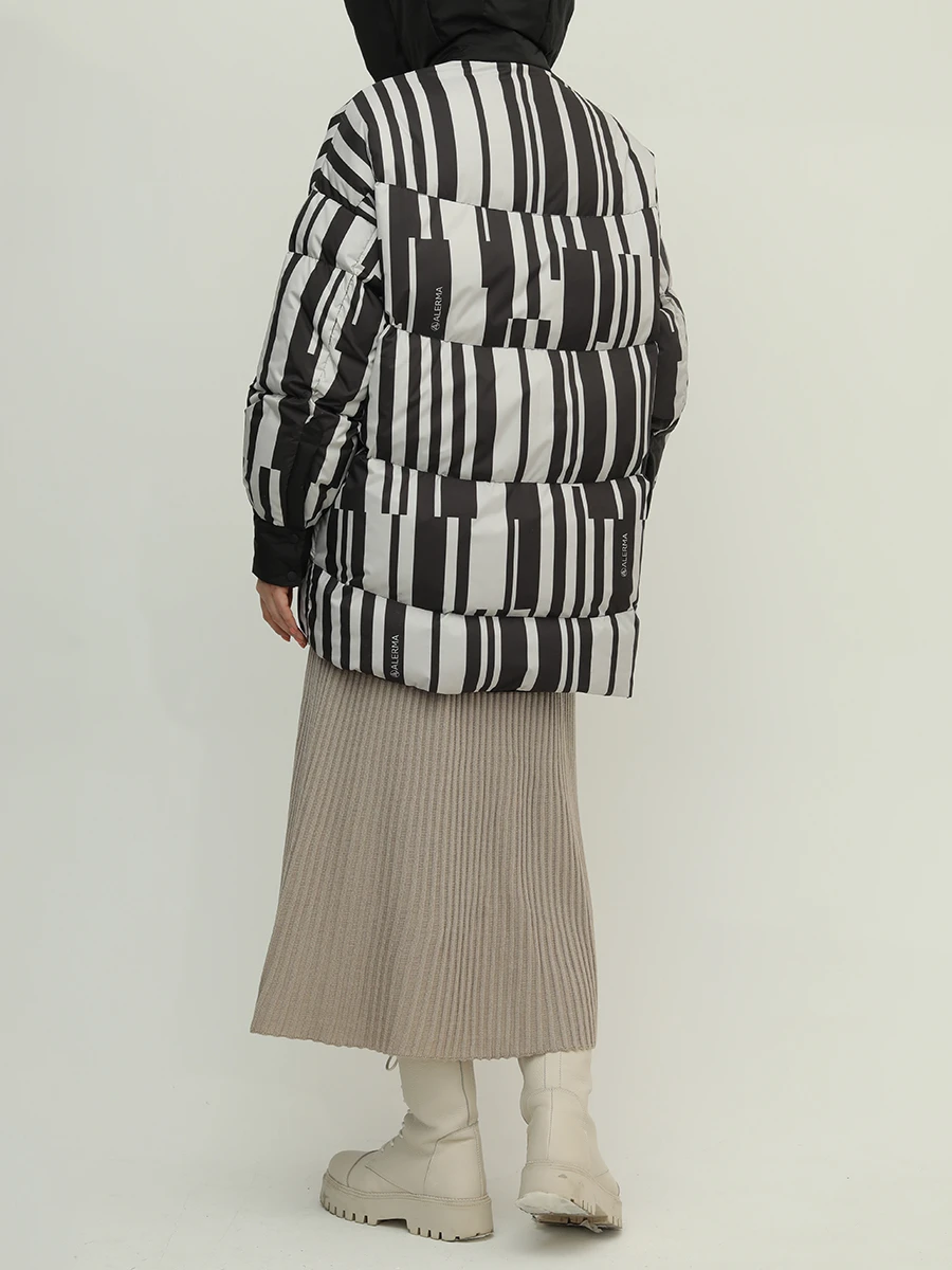 Пуховик стеганый