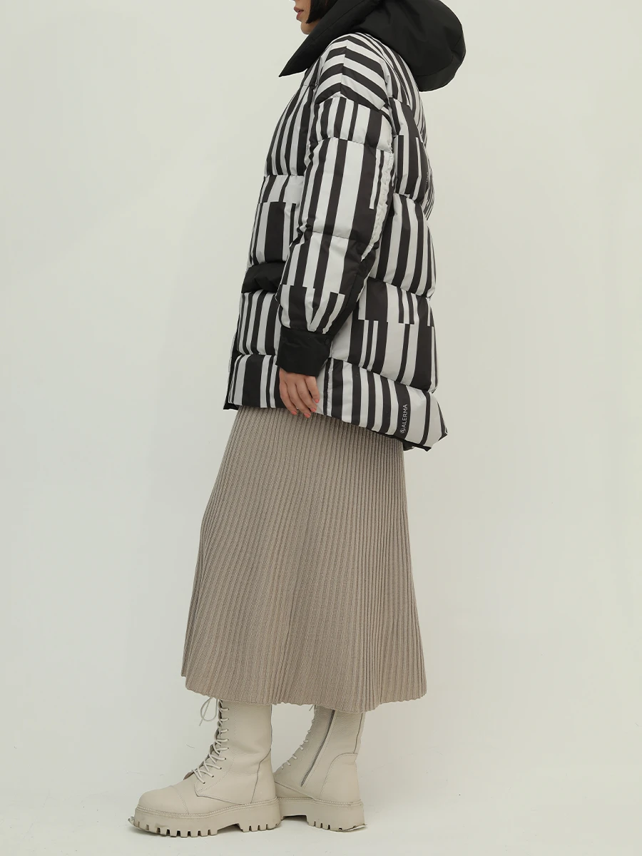 Пуховик стеганый