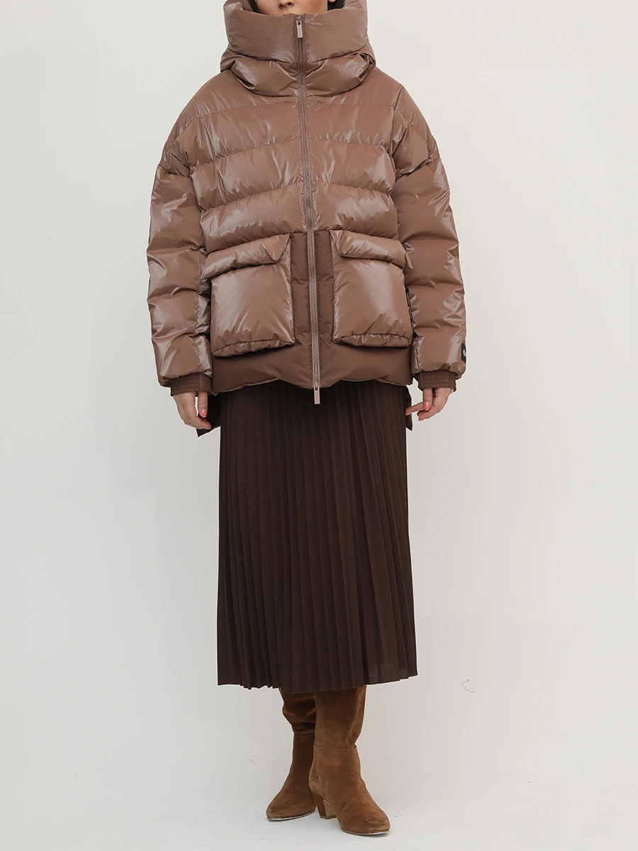 Пуховик стеганый