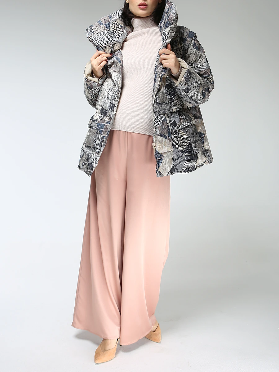 Пуховик стеганый