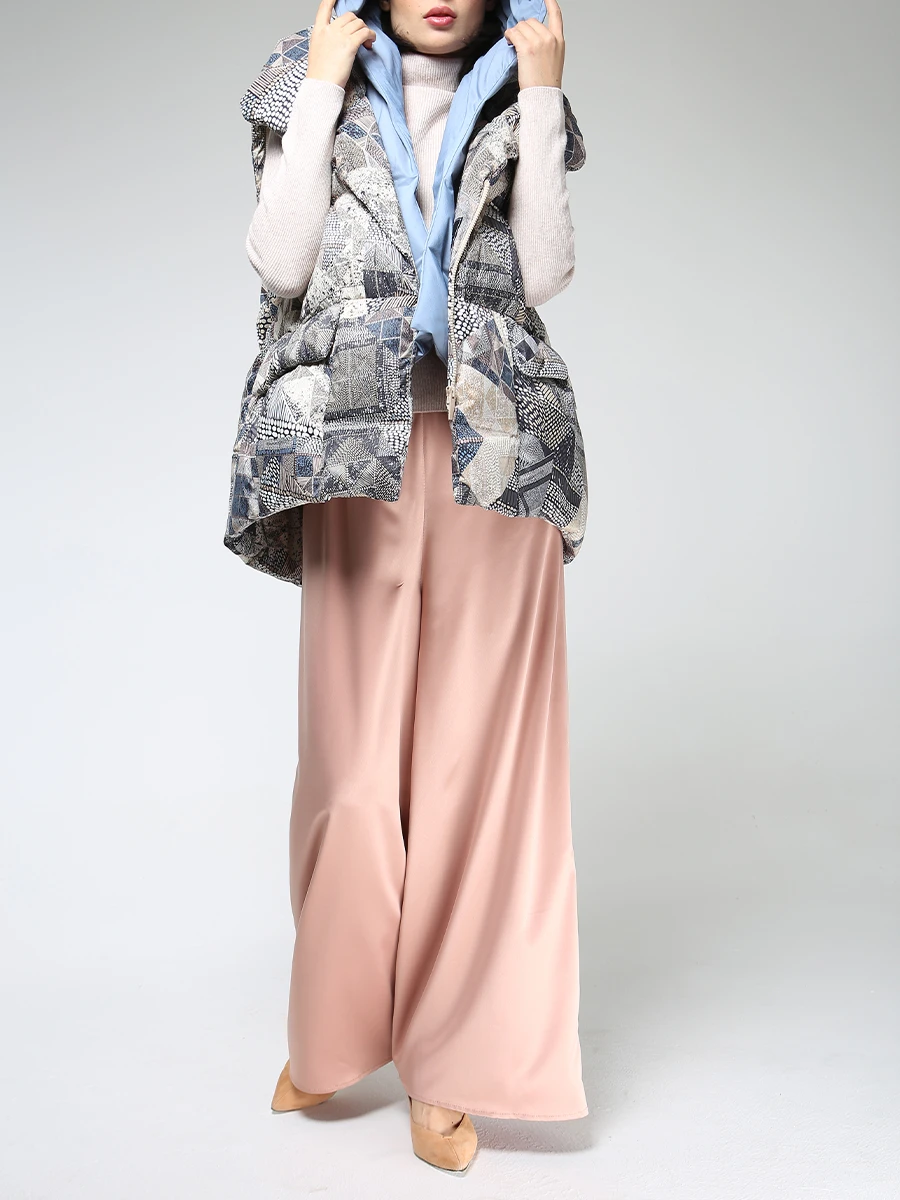 Пуховик стеганый