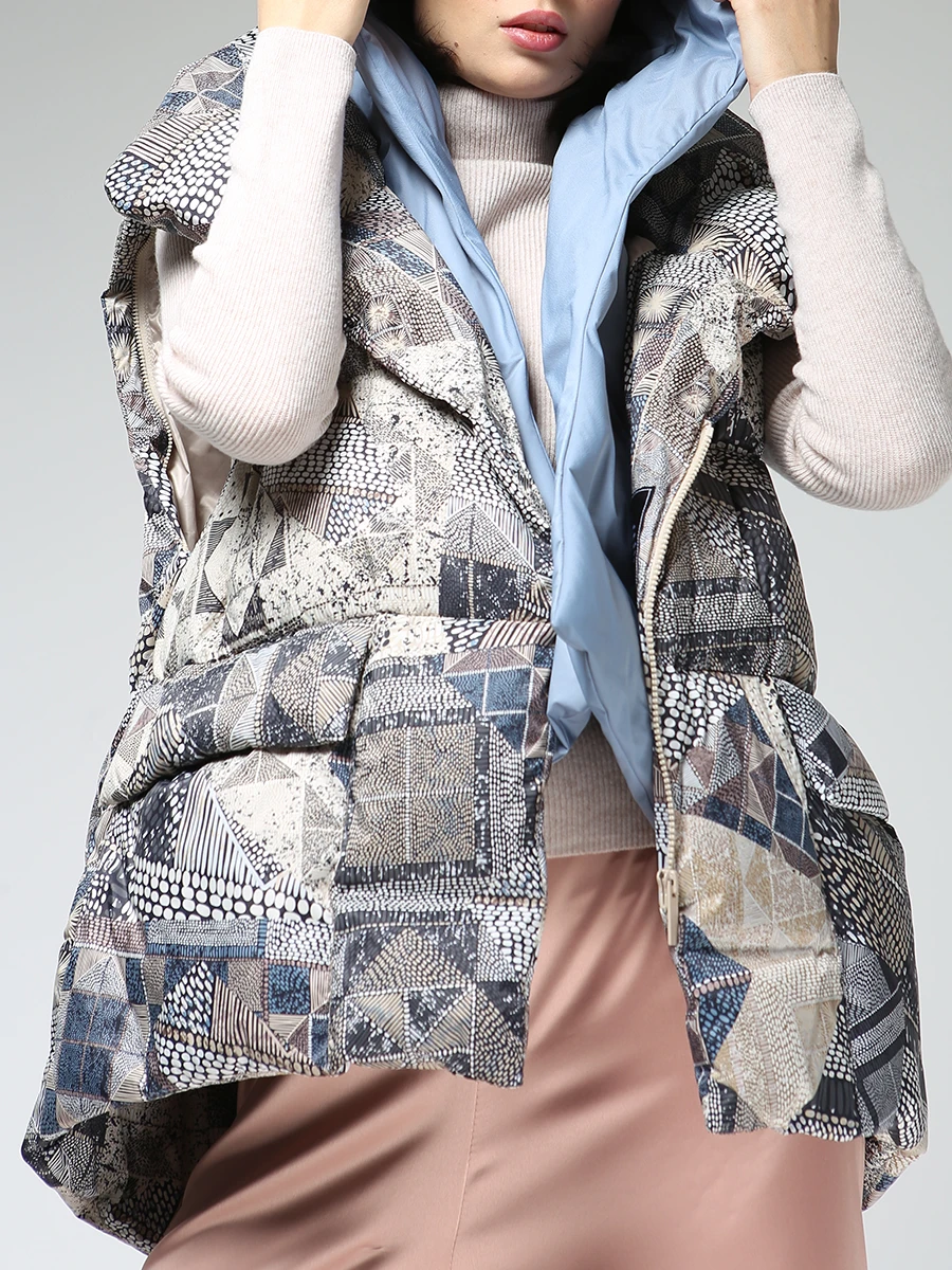 Пуховик стеганый