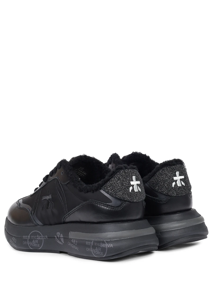 Кроссовки комбинированные на меху Cassie