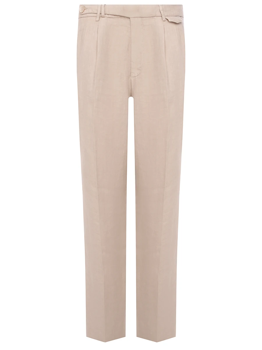 Брюки льняные