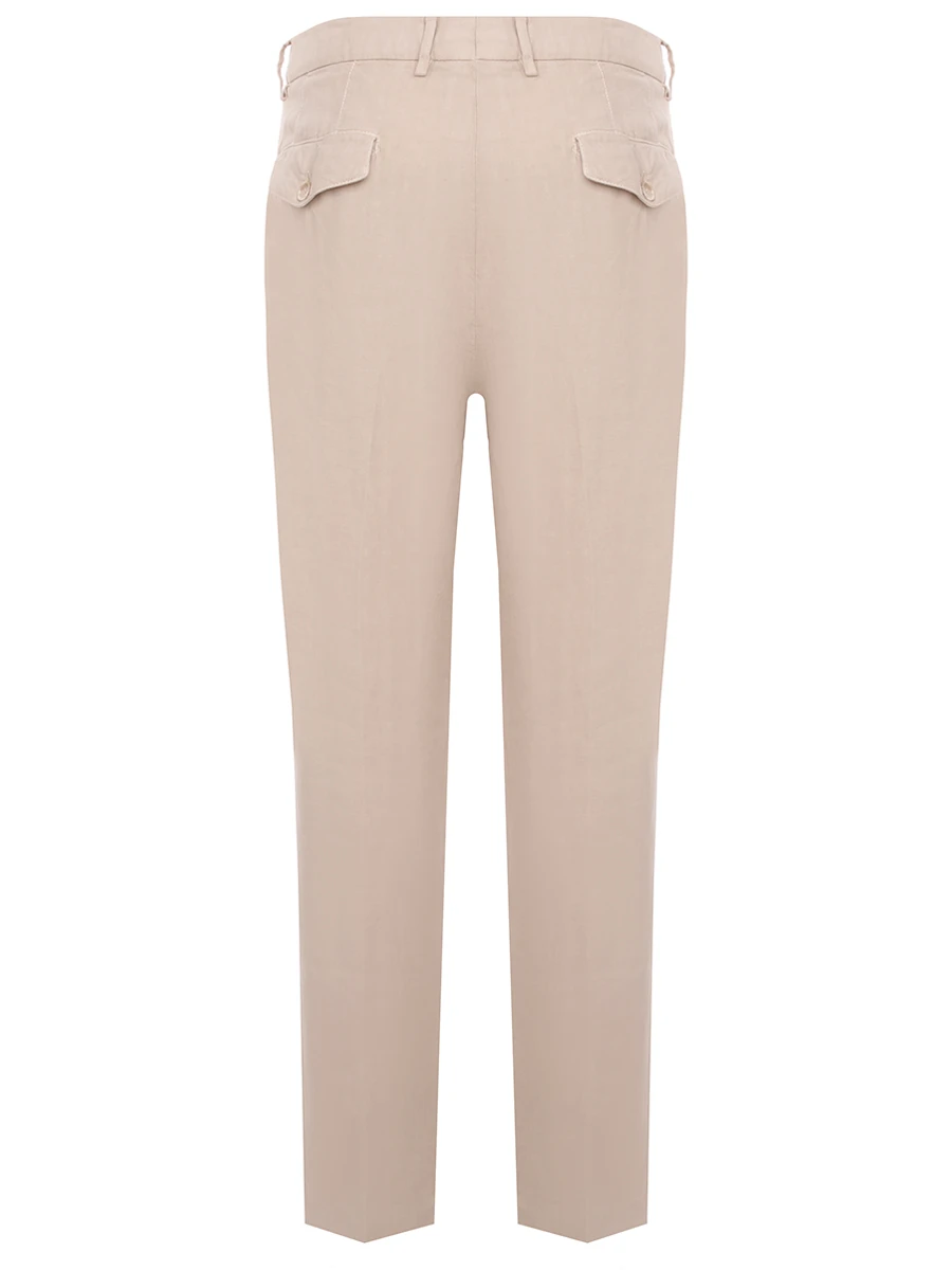 Брюки льняные