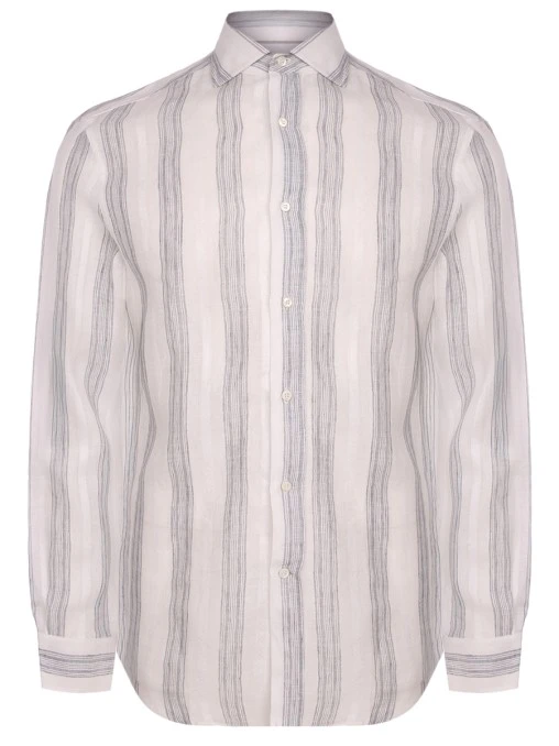 Рубашка льняная BRUNELLO CUCINELLI