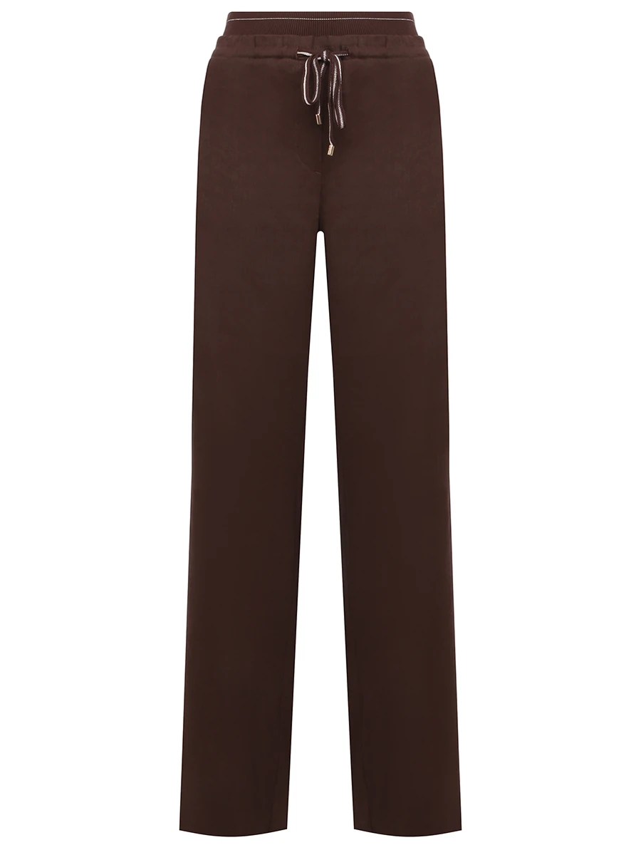 Брюки льняные