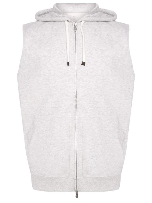 Жилет хлопковый BRUNELLO CUCINELLI