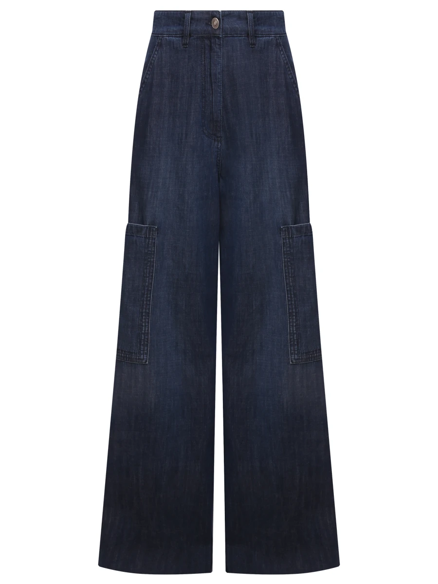 Джинсы хлопковые