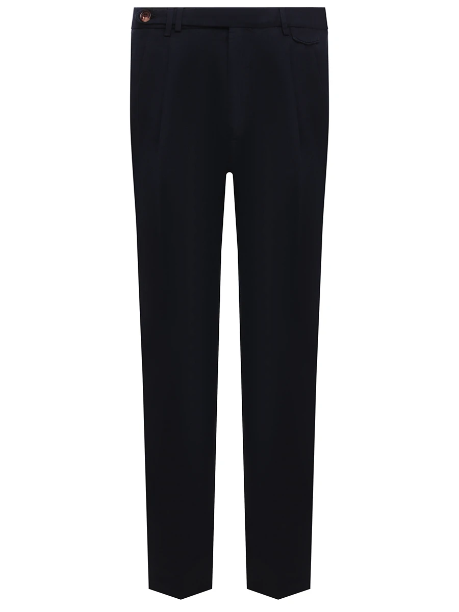 Брюки изо льна и хлопка