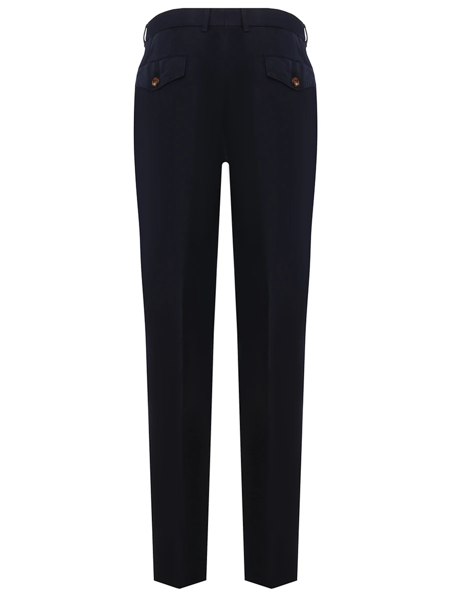 Брюки изо льна и хлопка