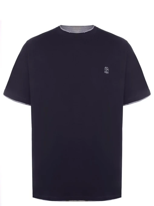 Футболка хлопковая BRUNELLO CUCINELLI