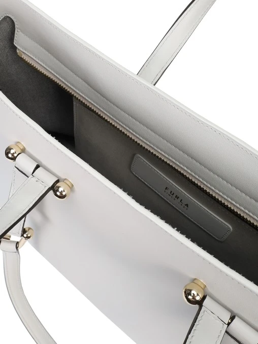 Сумка-тоут кожаная Duetto FURLA
