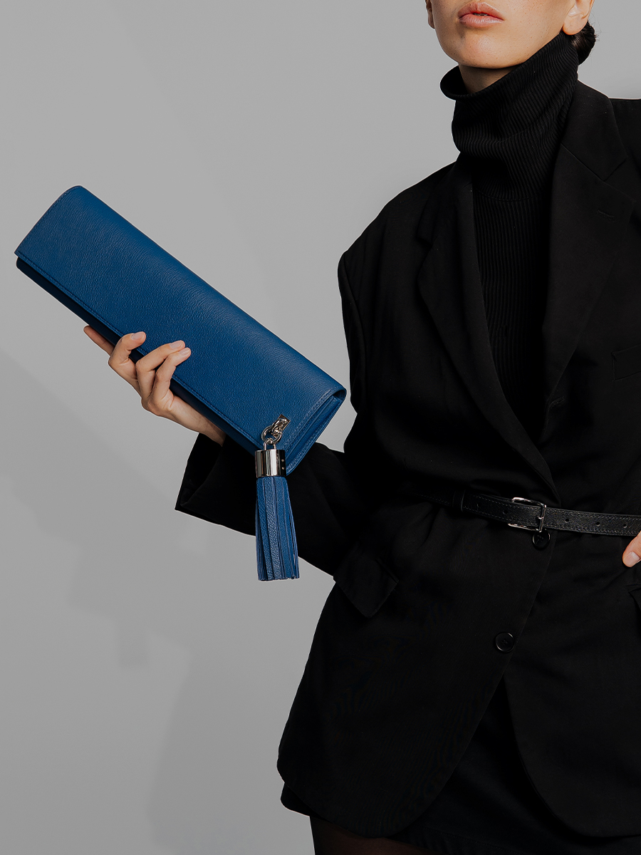 Клатч Clutch XL кожаный