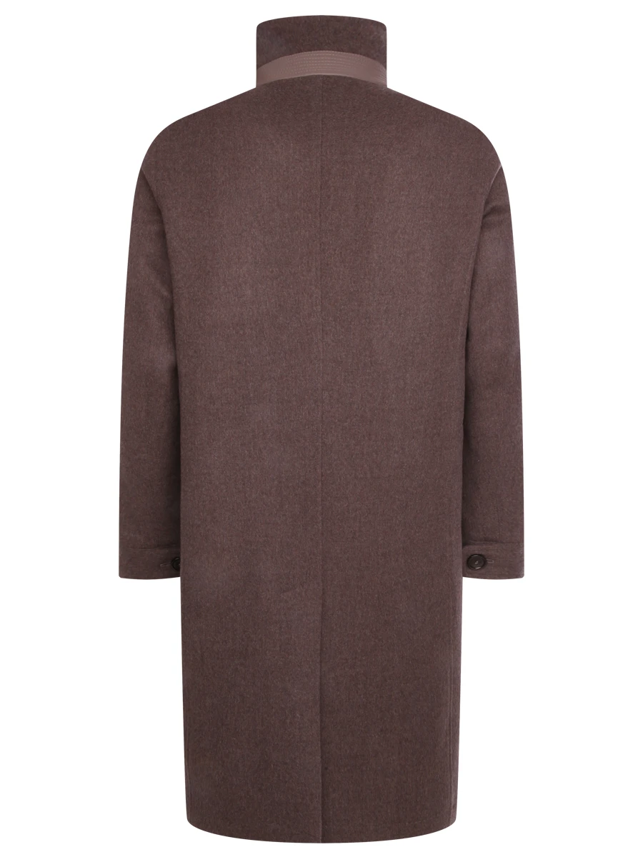 Пальто однотонное