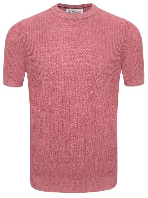 Футболка льняная BRUNELLO CUCINELLI