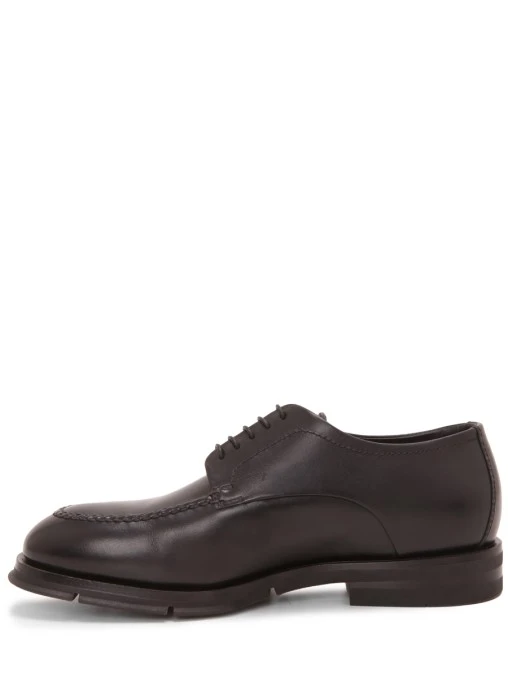 Дерби кожаные на меху SANTONI