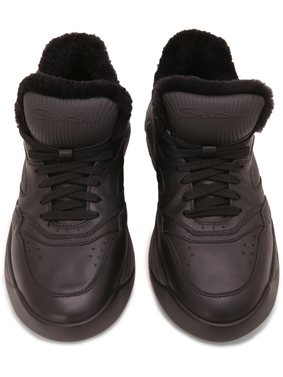 Кроссовки Hy-Run кожаные на меху