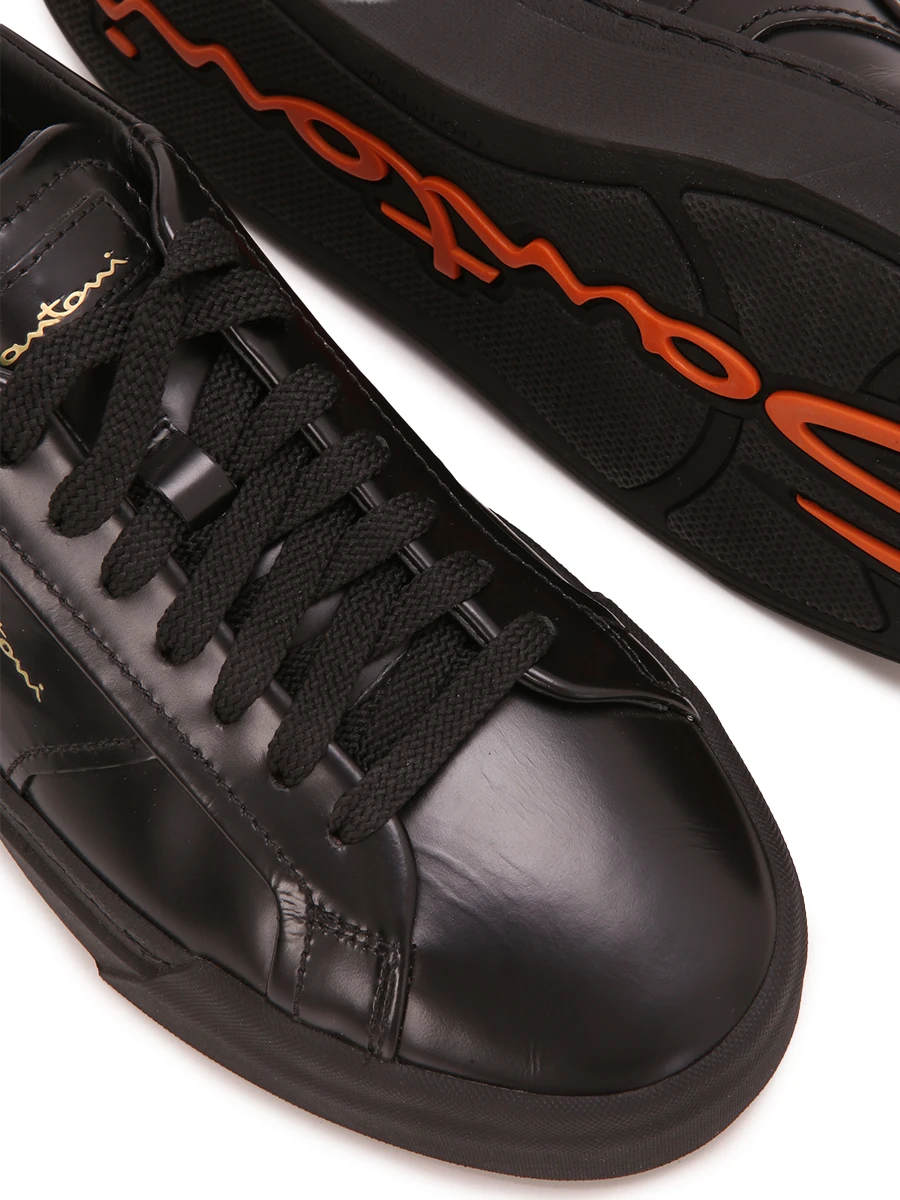 Кеды кожаные