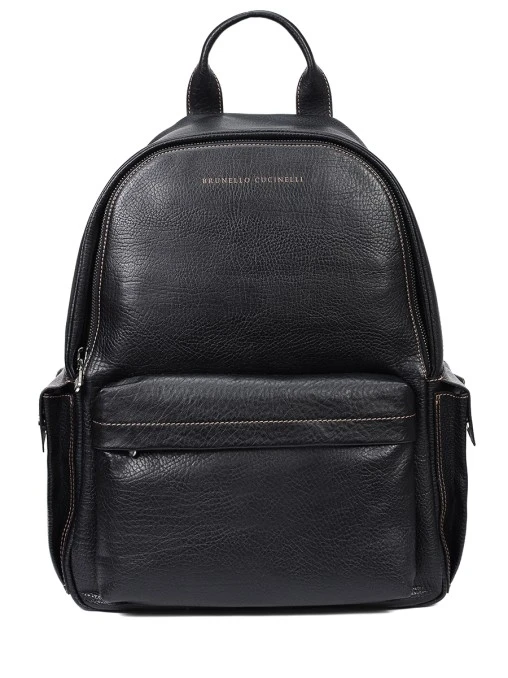 Рюкзак кожаный Travel BRUNELLO CUCINELLI