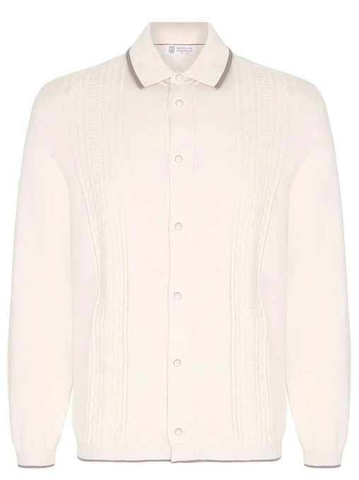 Рубашка хлопковая BRUNELLO CUCINELLI