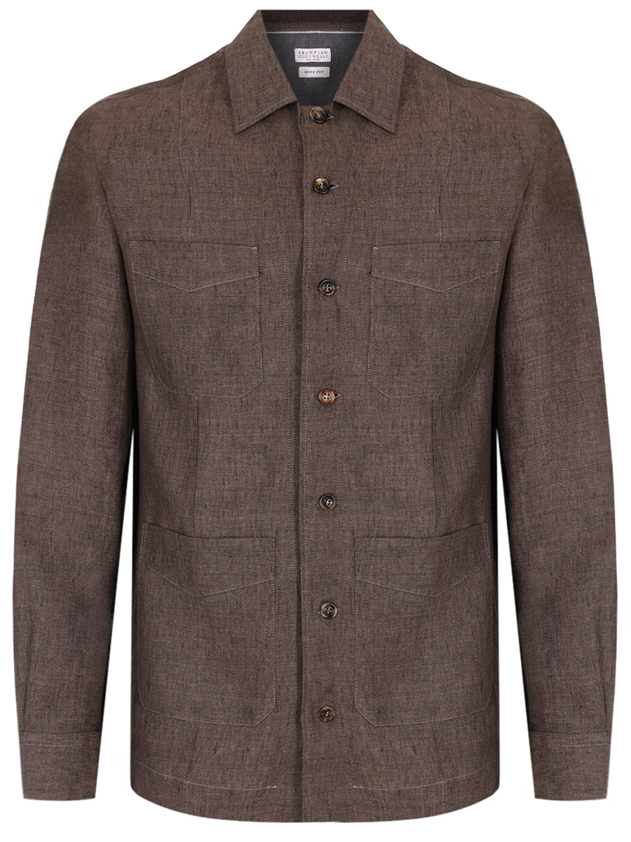 Рубашка Regular Fit льняная