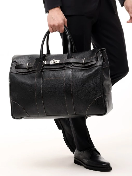 Сумка кожаная Country BRUNELLO CUCINELLI