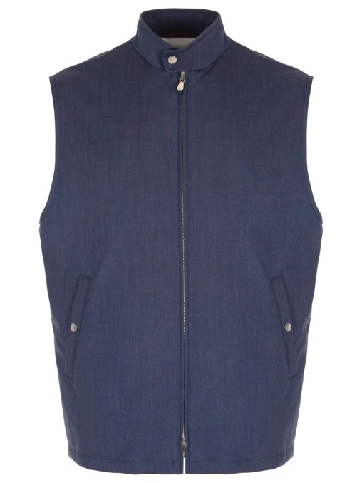 Жилет шерстяной BRUNELLO CUCINELLI