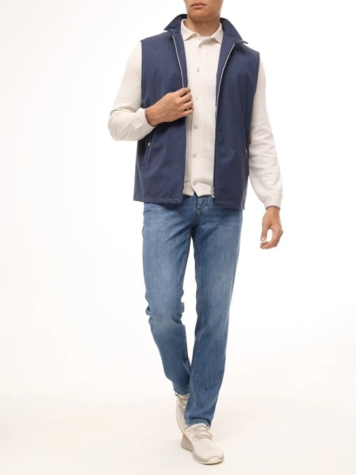 Жилет шерстяной BRUNELLO CUCINELLI