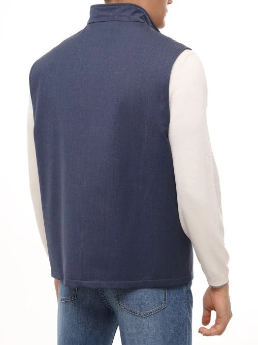Жилет шерстяной BRUNELLO CUCINELLI