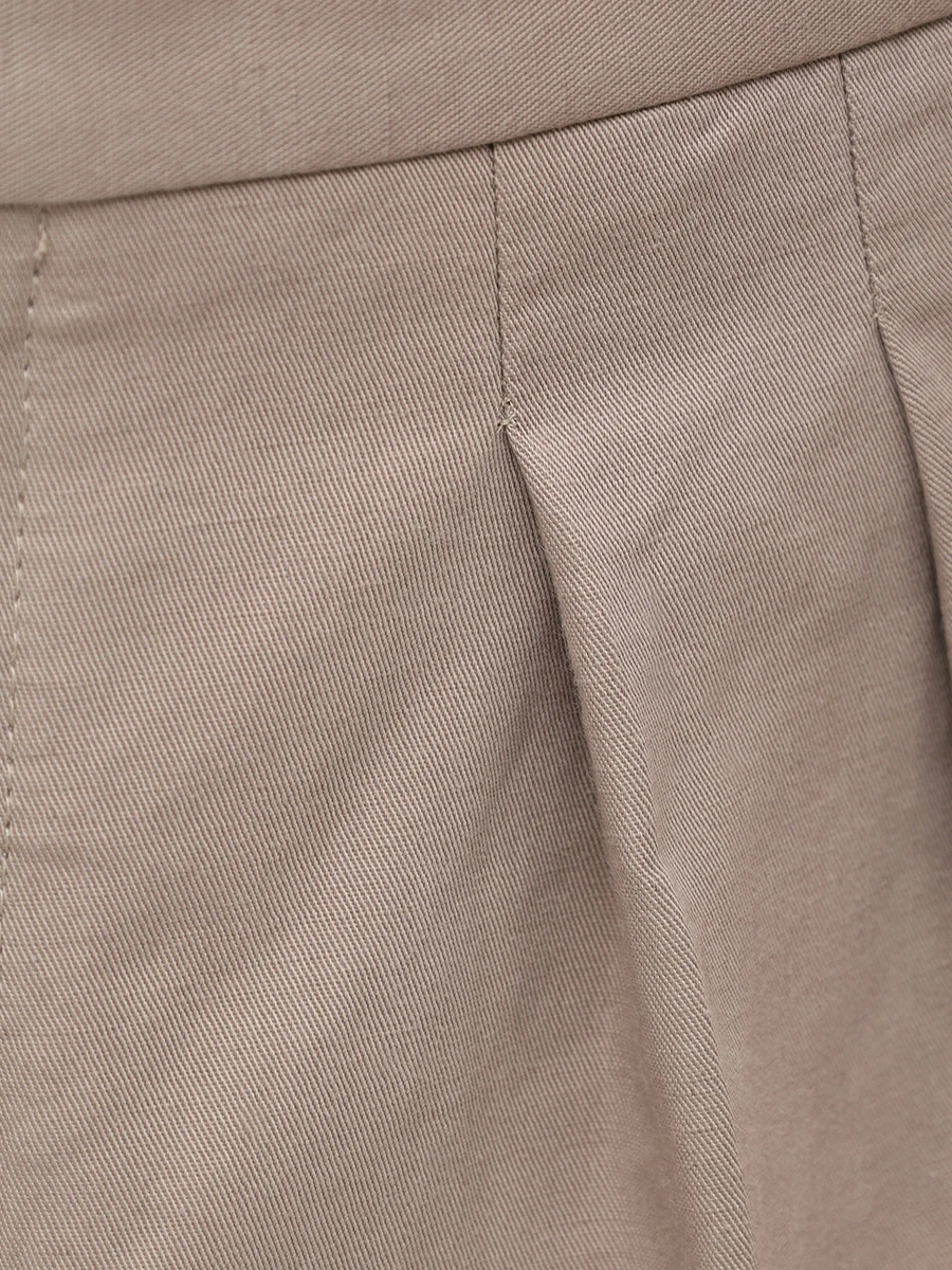 Шорты из хлопка и льна