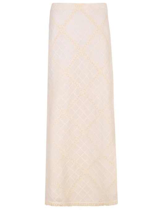 Юбка хлопковая ZIMMERMANN