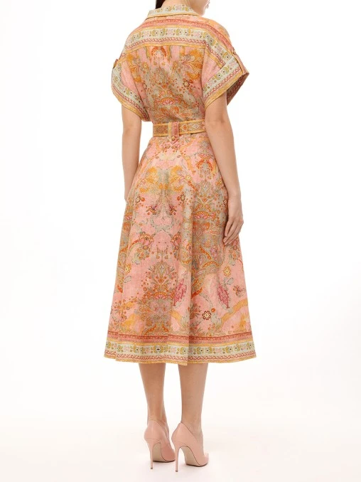 Платье льняное ZIMMERMANN