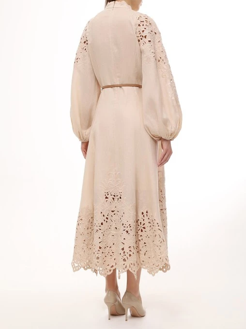 Платье льняное ZIMMERMANN