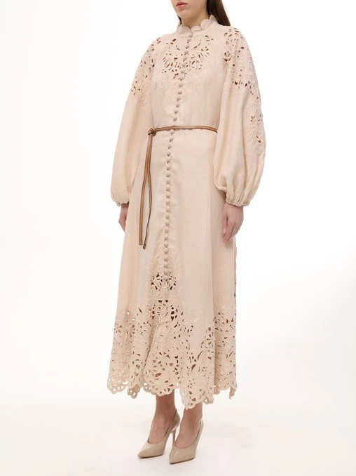 Платье льняное ZIMMERMANN