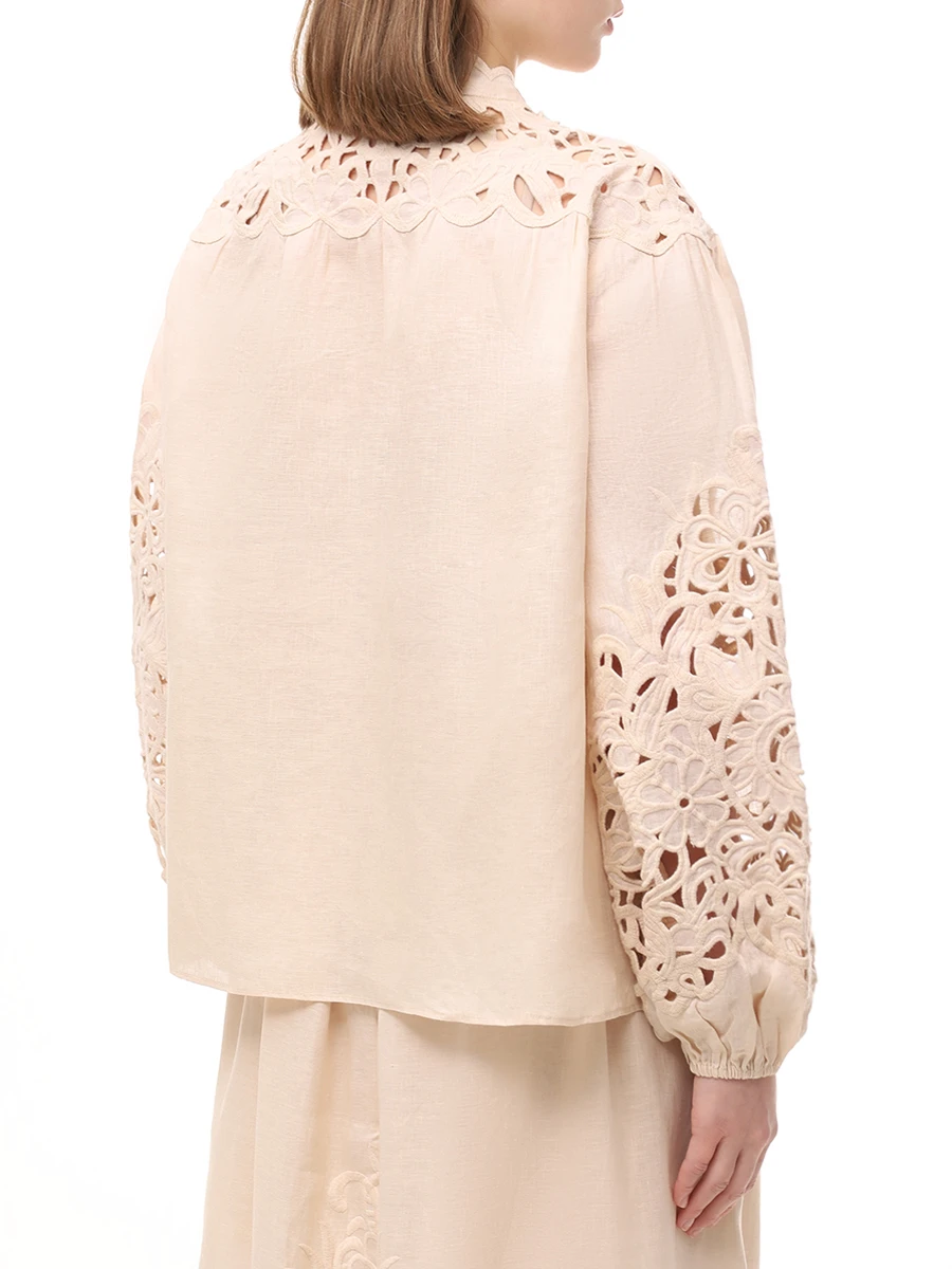 Блуза льняная