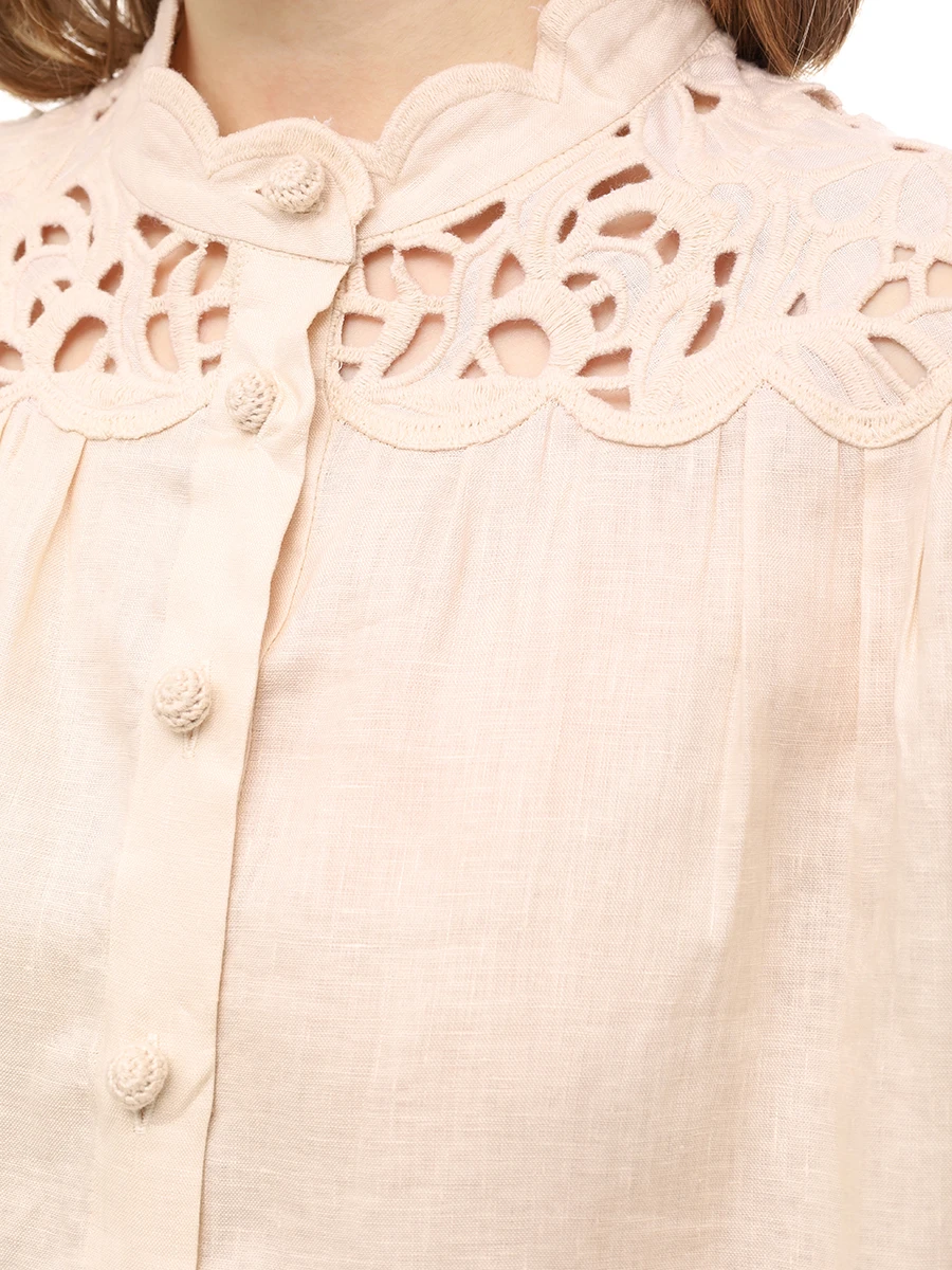 Блуза льняная