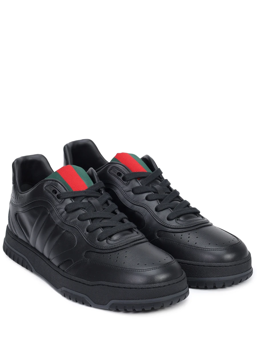 Кеды кожаные Gucci Re-Web