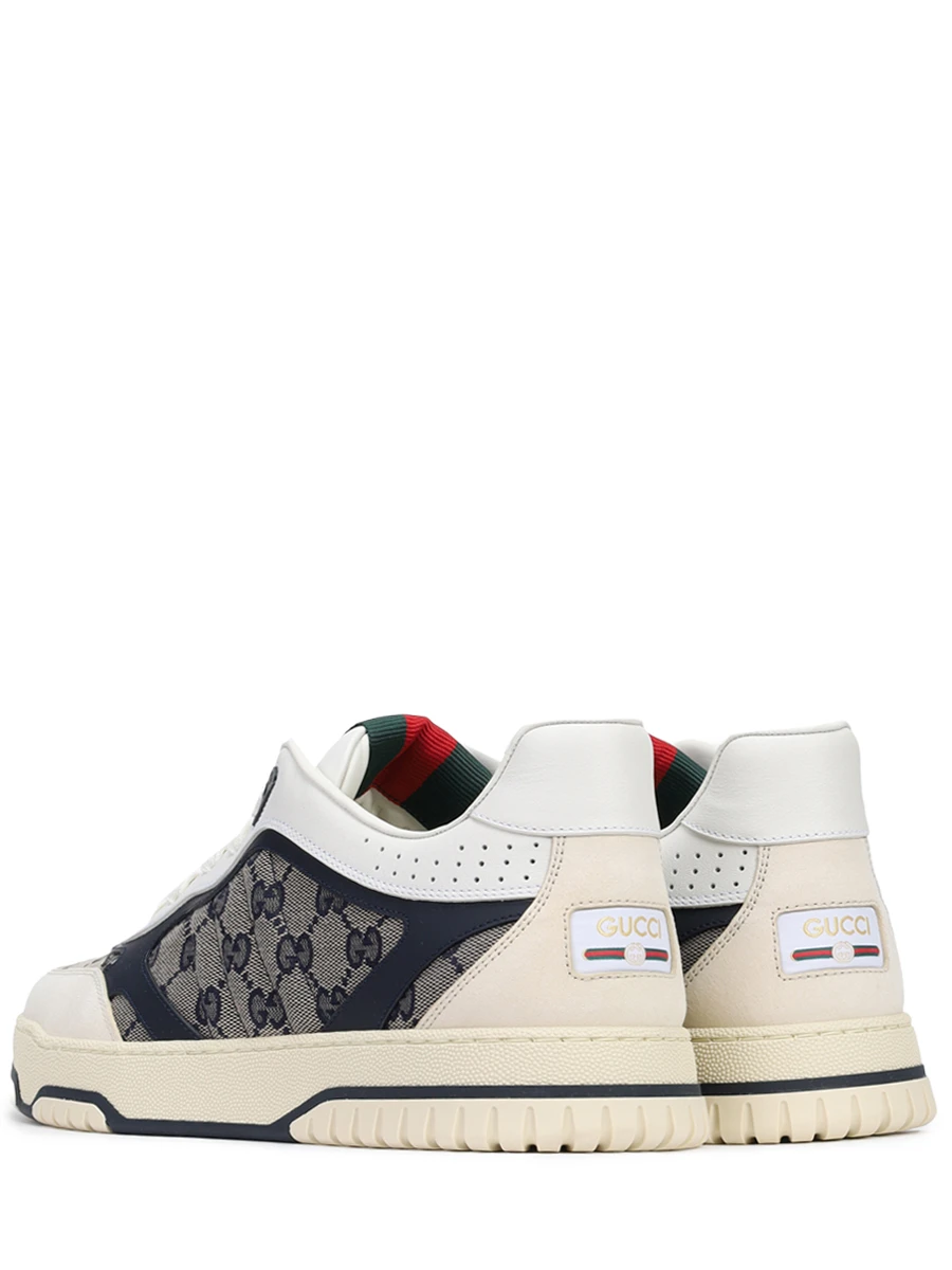 Кеды комбинированные Gucci Re-Web