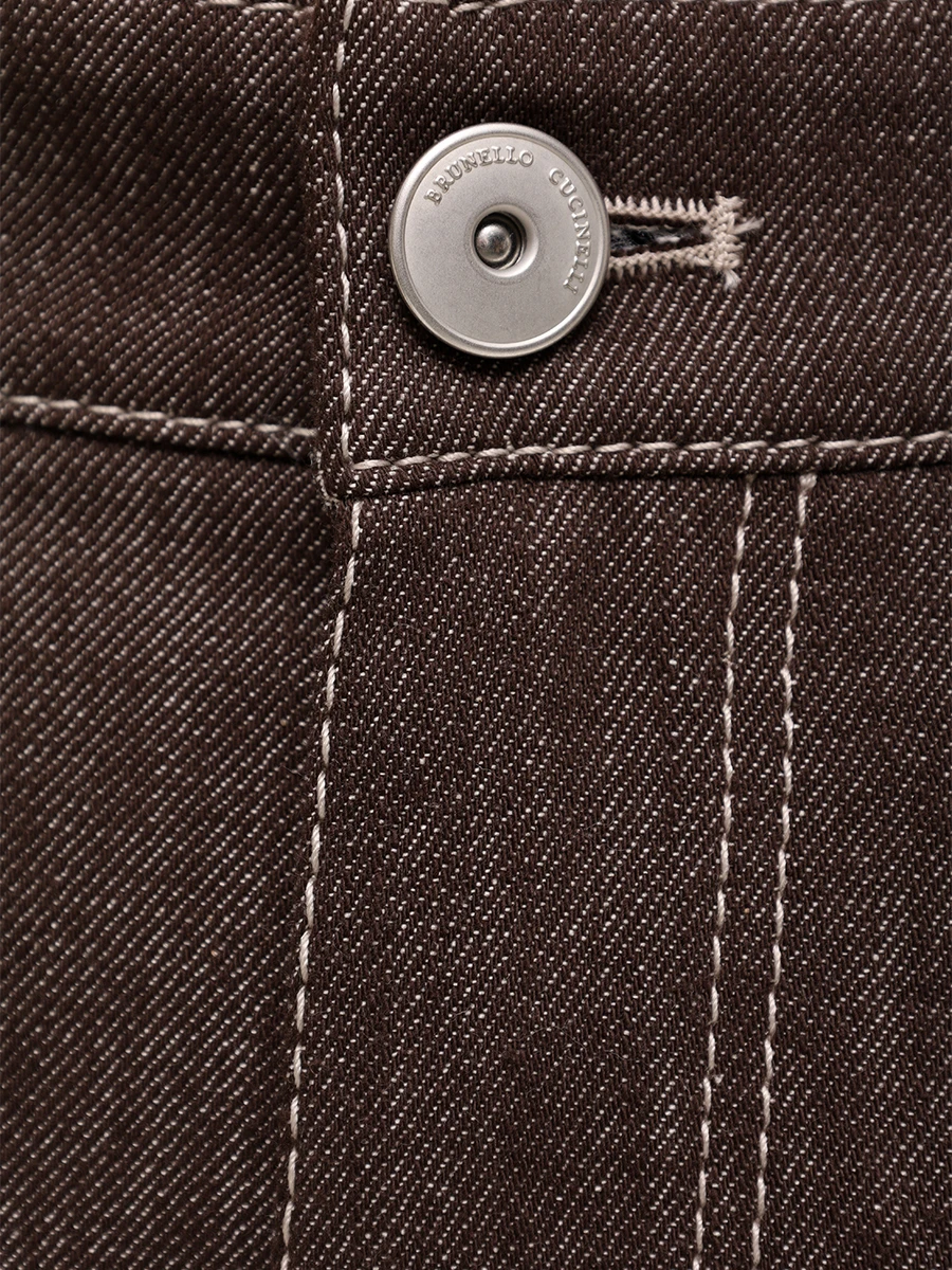 Джинсы хлопковые