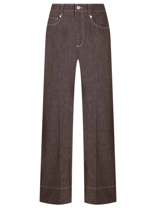 Джинсы хлопковые BRUNELLO CUCINELLI