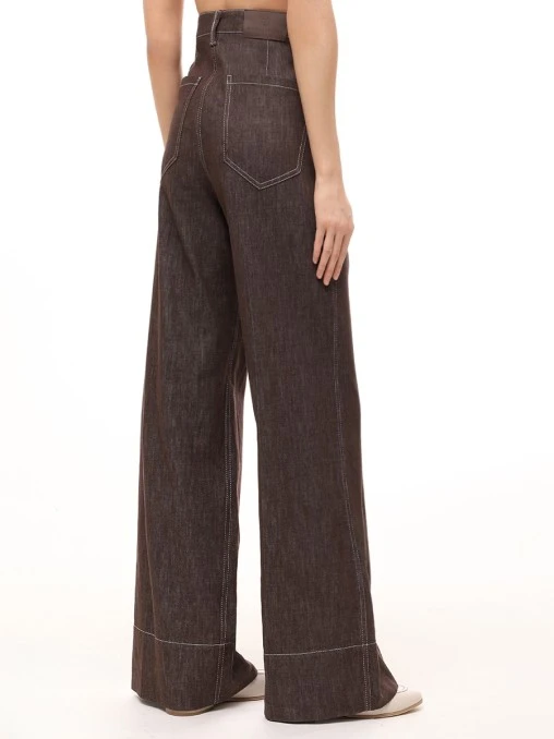 Джинсы хлопковые BRUNELLO CUCINELLI