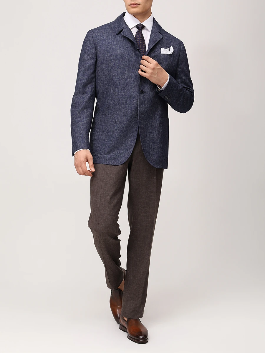 Пиджак однотонный