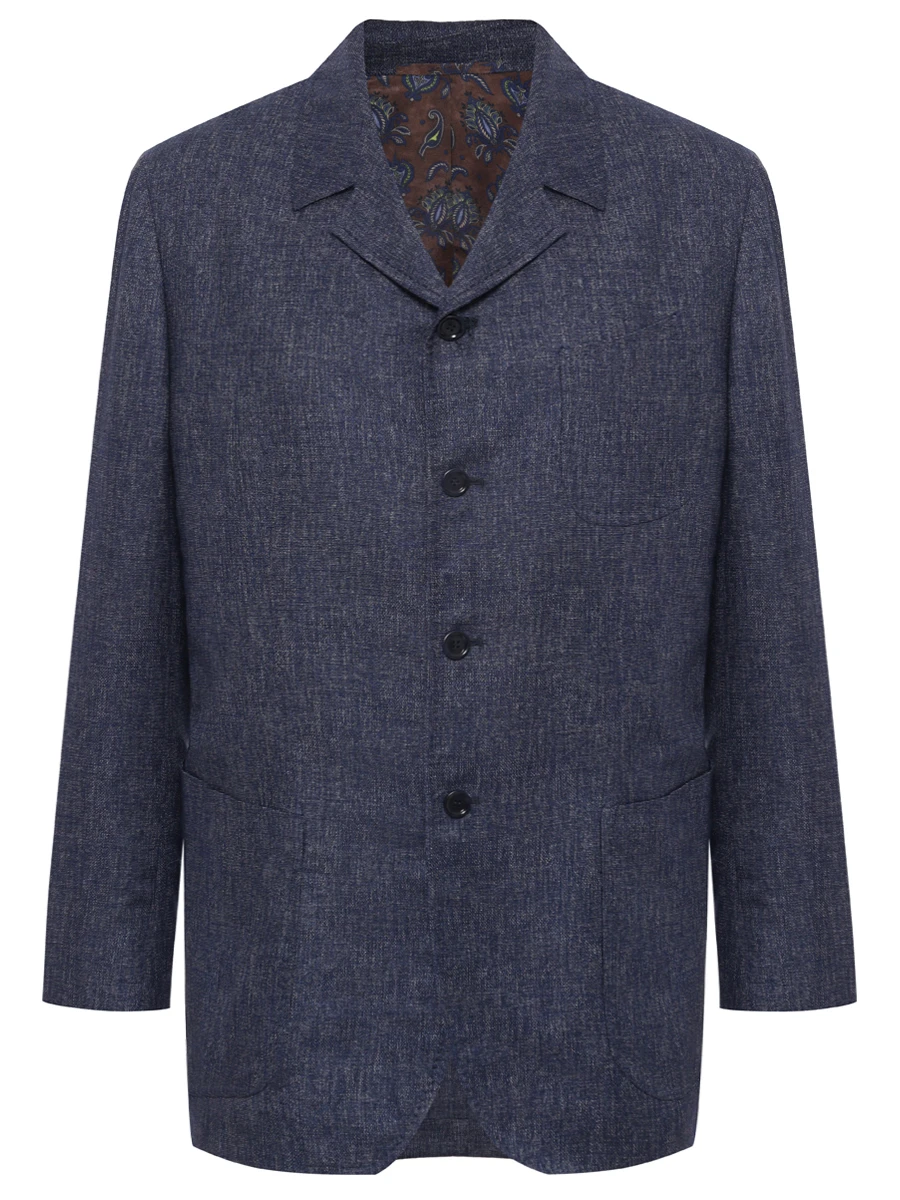 Пиджак однотонный